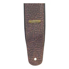 Correia Alça Guitarra Basso Straps Couro Cla Cs 08 Marrom Foto mini  2
