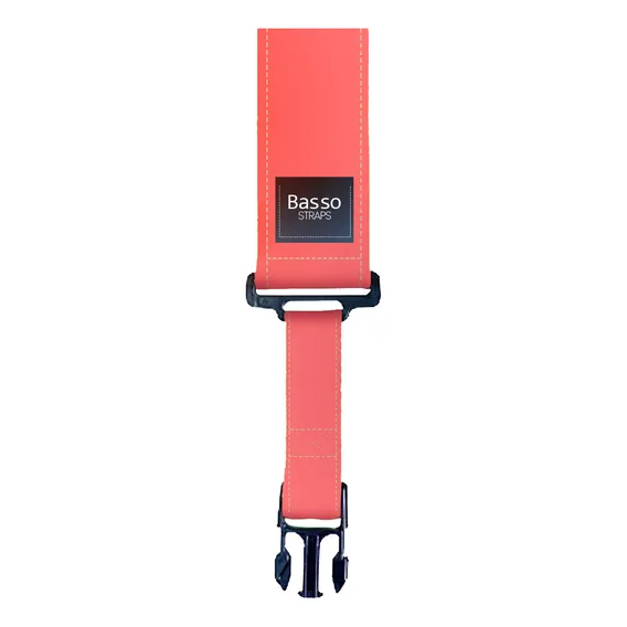Correia Basso Quick Release Laranja Neon Qs-180 Instrumentos Foto 1