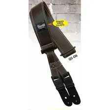 Correia Basso Sintético Quick Release Violão Guitarra Marrom Foto mini 2