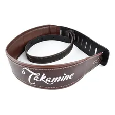 Correia Couro Ecologico Luxo Takamine Marrom Brown Tbs65 Foto mini 2