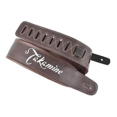 Correia Couro Ecol贸gico Luxo Tbs65 Marrom Takamine Foto 1