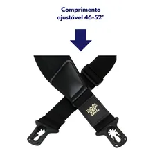 Correia Guitarra Ernie Ball Neoprene Larga Polylock C/ Trava Foto mini  2