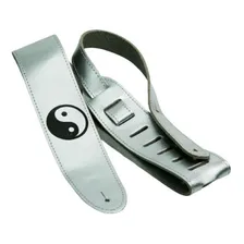 Correia Guitarra Silver Leather - Yin Yang 25sle01 Foto  mini 1