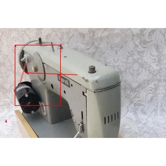 Correia Máquina Doméstica, Vigorelli Robot Antiga Foto 1