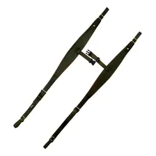 Correia Para Acordeon Gaita Sanfona Basso Couro Sintético Cor MARRON ACO 02 Foto mini 1