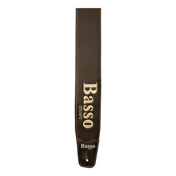 Correia Vintage Personalizada Basso Vt L Per - Marrom Foto 1