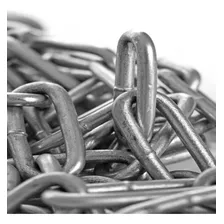 Corrente Aço Galvanizado Soldada 8mm 5/16 Elo Curto - Fuzil Foto mini 3