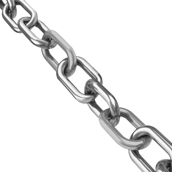 Corrente Aço Galvanizado Soldada 8mm 5/16 Elo Curto - Fuzil Foto 1