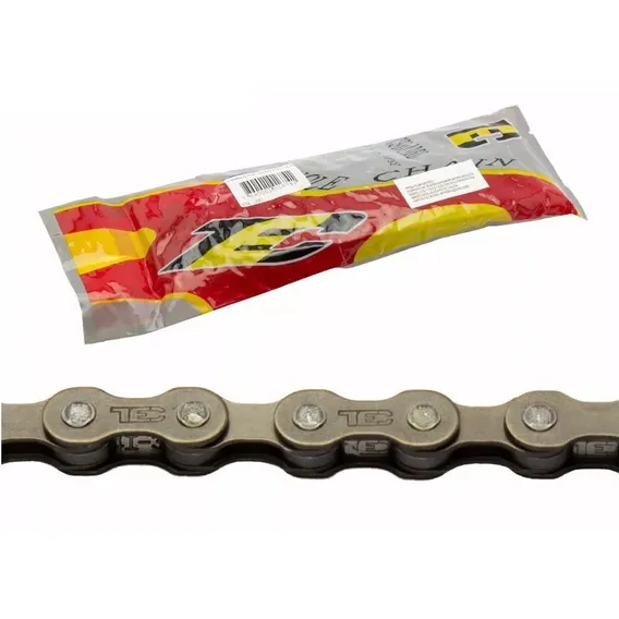 Corrente Bike Fina 6m 1/2 X 3/32 116 Elos Tec Foto 1