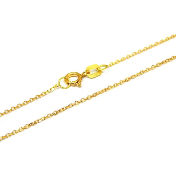 Corrente Cartier Maciça 60cm Em Ouro 18k Cor Amarelo Foto 1