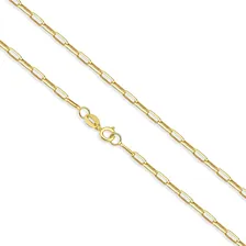 Corrente Cordão Alongado 60cm Masculino Ouro 18k Cor Amarelo Foto mini 4