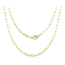 Corrente De Ouro 18k Maciço Masculino Com 7 Gramas E 70cm Cor Amarelo Foto  mini 1