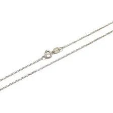 Corrente Feminina Cartier Em Ouro Branco 18k 45cm Foto  mini 1