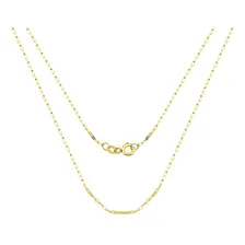 Corrente Feminina Choker Ouro 18k Tijolinho 45cm Foto mini 3