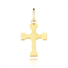Corrente Feminina Ouro 18k 40cm + Cruz Ouro 18k Cor Ouro amarelo Foto mini 2