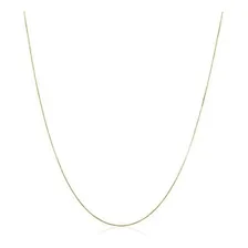 Corrente Feminina Ouro 18k - 750 Veneziana 50cm Cor Amarelo Foto mini 3