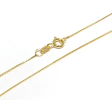 Corrente Feminina Ouro 18k - 750 Veneziana 50cm Cor Amarelo Foto mini 1