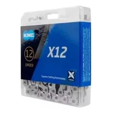 Corrente Kmc 12v 126 Elos X12 Silver Bicicleta Mtb Foto mini 3