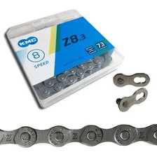 CORRENTE KMC Z8.3 CINZA 116 ELOS Com POWER LINK - 8V Foto mini 4