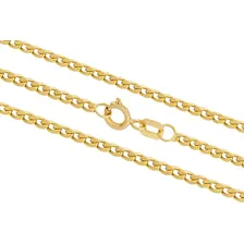 Corrente Maciça Masculina Grumet 0,90mm 60cm Em Ouro 18k Cor Amarelo Foto mini 2