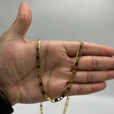 Corrente Masculina De Ouro 18k Grossa 5mm 23 Gramas De Ouro Cor Amarelo Foto mini 2