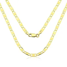 Corrente Masculina De Ouro 18k Grossa 5mm 23 Gramas De Ouro Cor Amarelo Foto mini 1