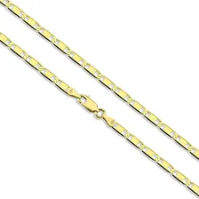 Corrente Masculina De Ouro 18k Grossa 5mm 23 Gramas De Ouro Cor Amarelo Foto mini 3