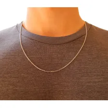 Corrente Masculina Maciça Cartier 60cm Em Ouro Branco 18k Foto mini 3