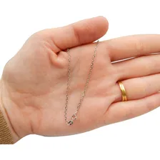 Corrente Masculina Maciça Cartier 60cm Em Ouro Branco 18k Foto mini 4