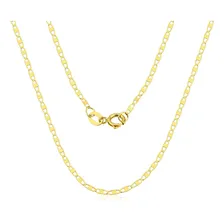 Corrente Masculina Piastrine Maciça Em Ouro 18k-750 Cor Amarelo Foto mini 1