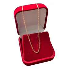 Corrente Masculina Piastrine Maciça Em Ouro 18k-750 Cor Amarelo Foto mini 2