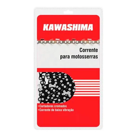 Corrente Motoserra Kawashima Kws2612 Cor Azul Foto 1