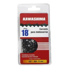 Corrente Motosserra Sabre 18pol .325 .058 72 Elos Kawashima Foto mini 4