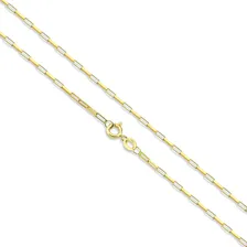 Corrente Ouro 18k Masculina Tijolinho Cartie 60cm 3,5mm 2.8g Cor Amarelo Foto mini 4