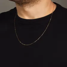 Corrente Ouro 18k Masculina Tijolinho Cartie 60cm 3,5mm 2.8g Cor Amarelo Foto mini 2