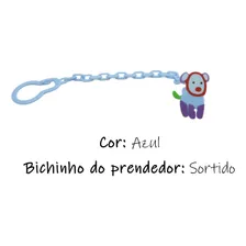 Corrente Para Chupeta 24 Cm Rosa , Azul Ou Amarela Foto  mini 1