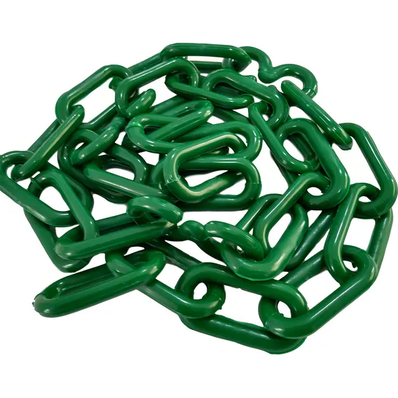 Corrente Plastica Chuva Isolamento 50 Mt Tamanho G Verde Foto 1