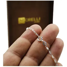 Corrente Prata 925 Masculino 70cm Cartier + Crucifixo Joia Foto mini 2