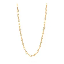 Corrente Rommanel Banhado Ouro Fio Diamantado 60 Cm 531996 Foto mini 1