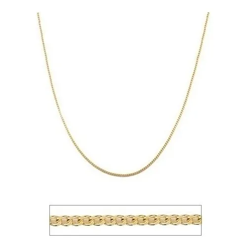 Corrente Rommanel Folheada Ouro 50 Cm Fio 0,40 Grumet 530294 Cor Dourado Foto 1