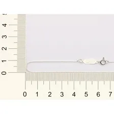 Corrente Rommanel Veneziana Prata 925 42cm Com Foto mini 3