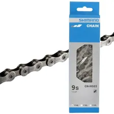 Corrente Shimano Cn-hg53 114 Elos 9 Velocidades Foto mini 1