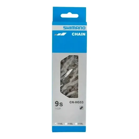 Corrente Shimano CNHG53 9v Bike Bicicleta Mtb 116 Foto 1