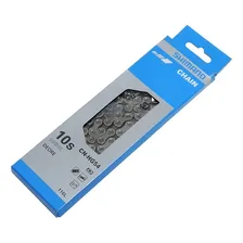 Corrente Shimano Deore Bike Ciclismo 10v Hg54 116 Elos Aço Foto mini 4