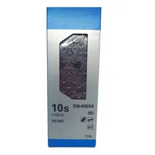Corrente Shimano Deore Bike Ciclismo 10v Hg54 116 Elos Aço Foto mini 3