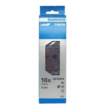 Corrente Shimano Deore Bike Ciclismo 10v Hg54 116 Elos Aço Foto mini 1