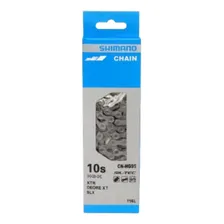 Corrente Shimano Deore Bike Ciclismo 10v Hg95 116 Elos Aço Deore XT Foto mini 1