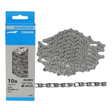 Corrente Shimano Deore Bike Ciclismo 10v Hg95 116 Elos Aço Deore XT Foto mini 4