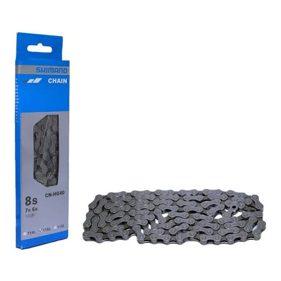 Corrente Shimano Hg40 6, 7 Ou 8 Velocidades Foto 1