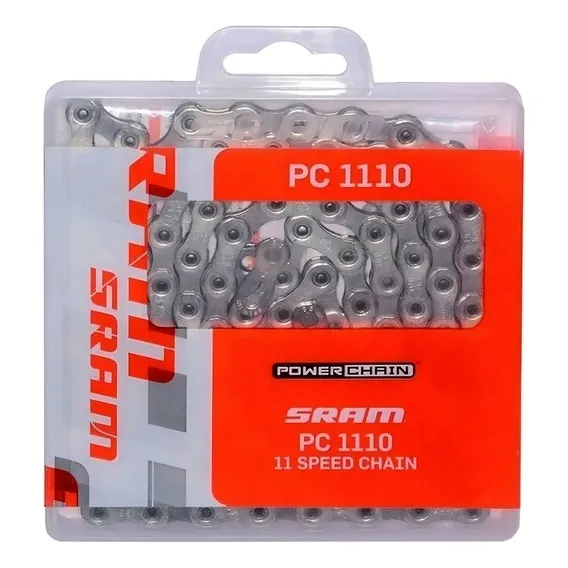 CORRENTE SRAM PC-1110 114 ELOS SOLID PIN - 11 VELOCIDADES Foto 1